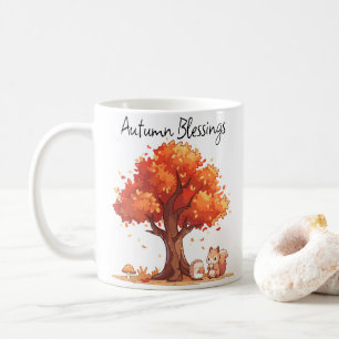 Caneca De Café Abençoações do outono