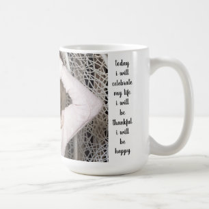 Caneca De Café Abençoada Mug de Foto Clássica Personalizada De