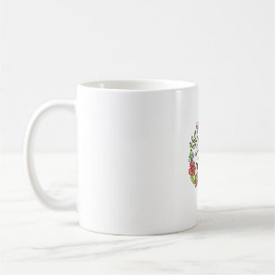 Caneca De Café Abençoada Seja Chamada Mamãe De Mamãe De Girassol
