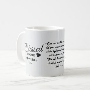Caneca De Café Abençoado Além das Medidas Mug