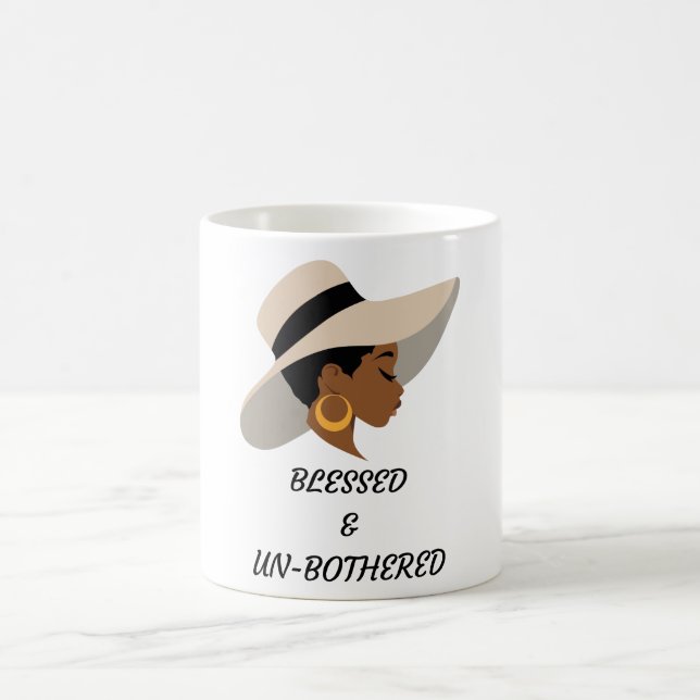 Caneca De Café Abençoado & Un-Incomodado (Centro)