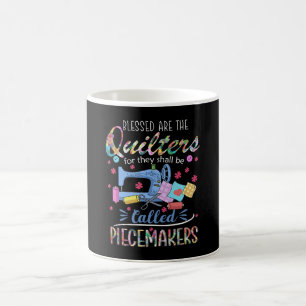 Caneca De Café Abençoados Quilters Piecemakers Quilting Sewing I