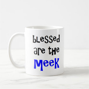 Caneca De Café abençoados são os meek