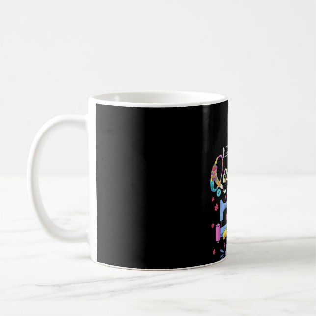 Caneca De Café Abençoados São Os Quilters Para Eles. (Esquerda)