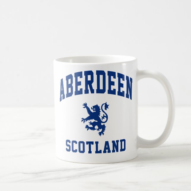 Caneca De Café Aberdeen Escocês (Direita)