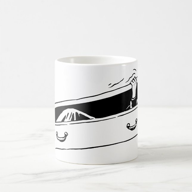 Caneca De Café Abertura de Coffin (Criador carregado)