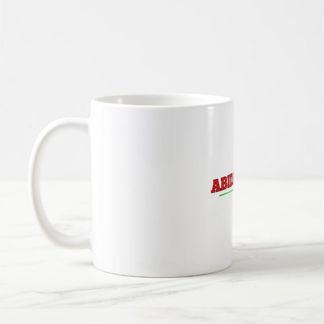Caneca De Café Abide em GOD (Esquerda)