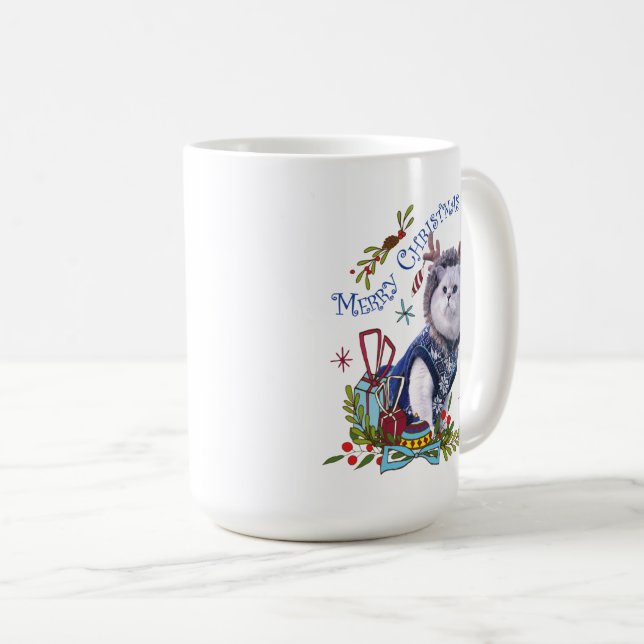 Caneca De Café Ablo Christmas Mug (Frente Esquerda)