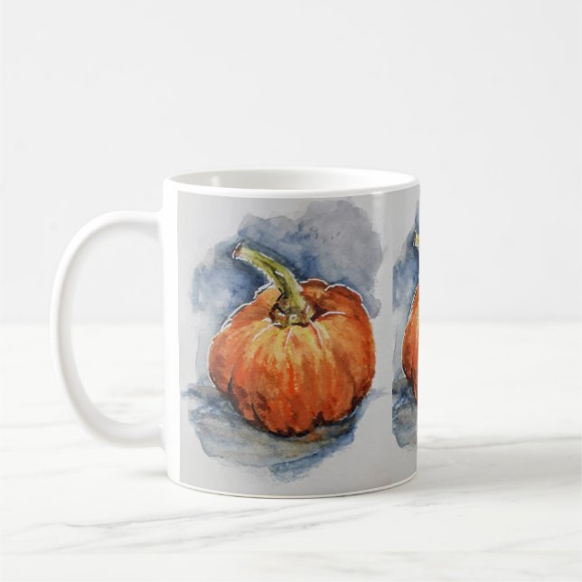 Caneca De Café Abóbora (Esquerda)