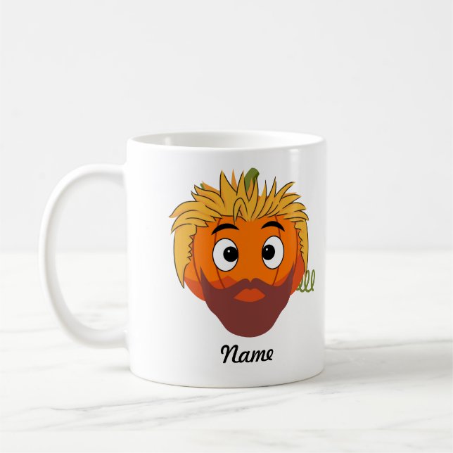 Caneca De Café Abóbora  (Esquerda)