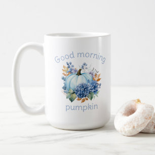 Caneca De Café Abóbora Azul