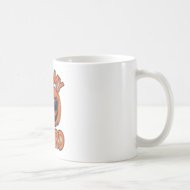 Caneca De Café Abóbora Cool Jack com Óculos de Sol - Oh My Gourd  (Direita)