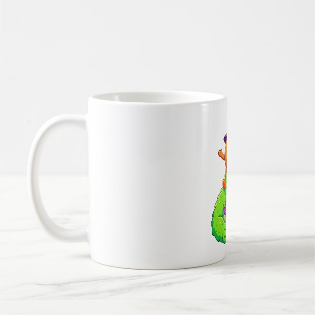 Caneca De Café Abóbora de Halloween em Dupla de Monstros (Esquerda)