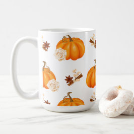 Caneca De Café Abóbora de outono e Abóbora de especiarias