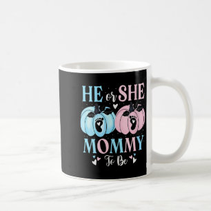 Caneca De Café Abóbora de Revelação de Gênero de Halloween Femini