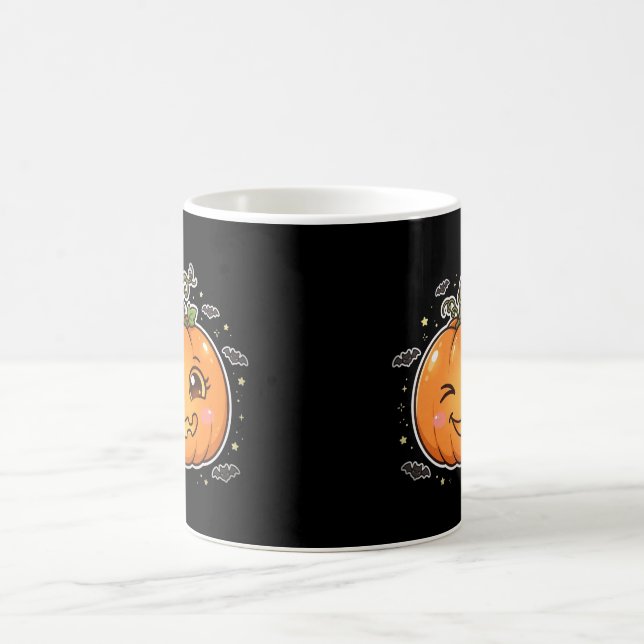Caneca de Café Abobora do Jack O Lantern Halloween (Centro)