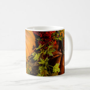 Caneca De Café Abóbora E Abóbora De Mãe