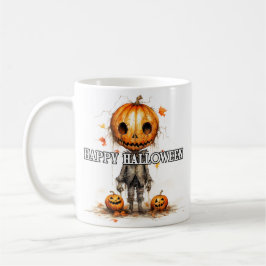 Caneca De Café Abóbora Endiabrada | Feliz Halloween