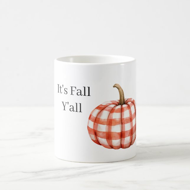 Caneca De Café Abóbora Listras Laranja   (Centro)