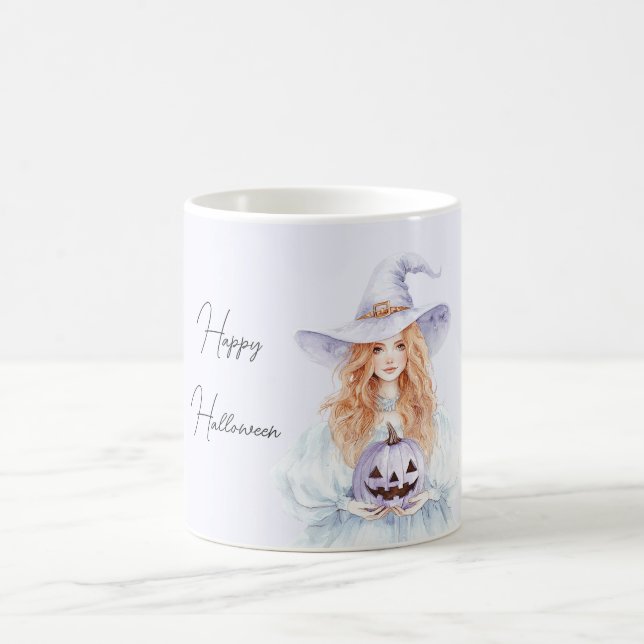 Caneca De Café Abóbora Ruiva Lavanda Roxa (Centro)