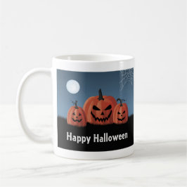 Caneca De Café Abóboras Halloween