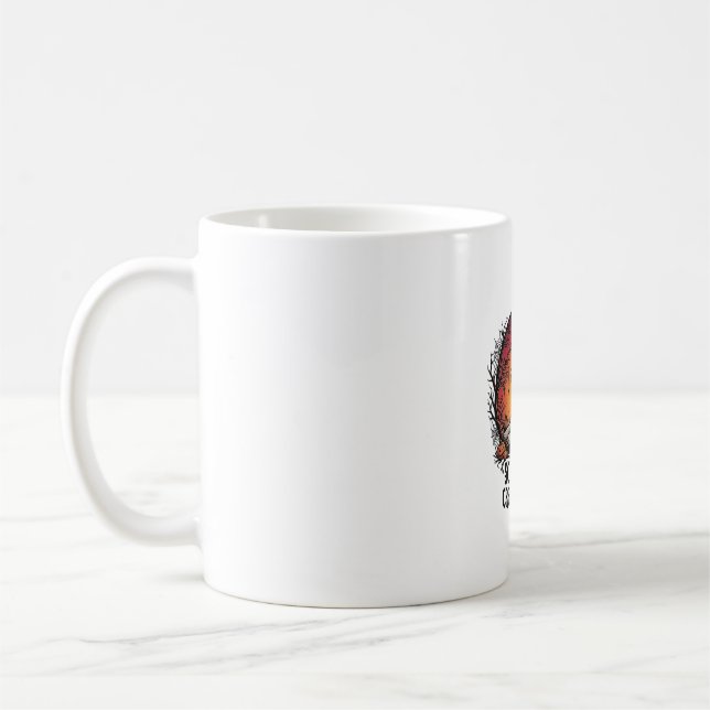 Caneca De Café Aboboras Morcegos Noite de Schnauzer Halloween_1 (Esquerda)