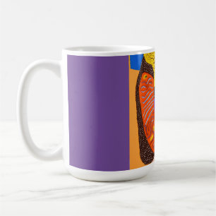 Caneca De Café Aboriginal Abstrato Art Vol 09