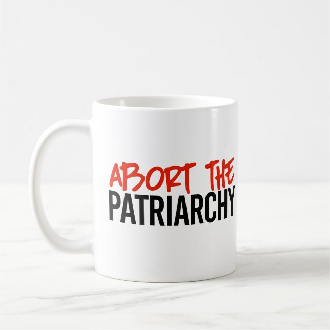 Caneca De Café Abortar a Patriarquia (Esquerda)