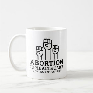 Caneca De Café Aborto É Saúde Meu Corpo Meu Regimento