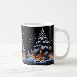 Caneca De Café "Abraça a Mágica da Noite de Natal!"
