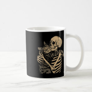 Caneca De Café Abraçando o Pai da mãe do gato do Dia das Bruxas