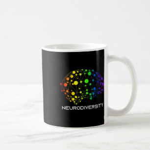 Caneca De Café Abraçar a Neurodiversidade Autismo Tdah Transtorno