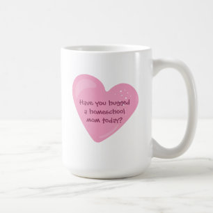Caneca De Café Abraçar uma mãe da escola