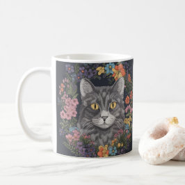 Caneca De Café Abraçar Whimsy e Cuteness com nosso Gato