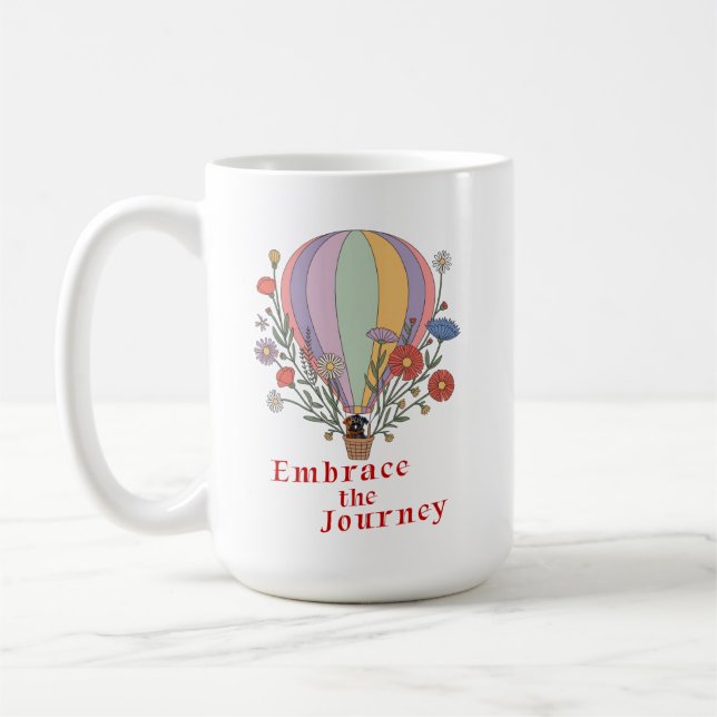 Caneca De Café Abrace a Jornada (Esquerda)