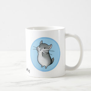 Caneca De Café Abraço da chinchila