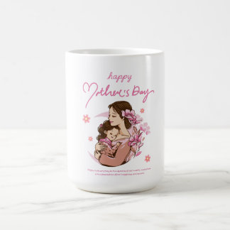Caneca De Café "Abraço das Mães - Feliz Arte do Dia das Mães"