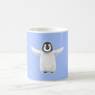 Caneca De Café Abraço de Pinguim