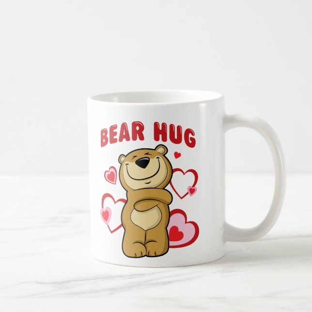 Caneca De Café Abraço de urso (Direita)