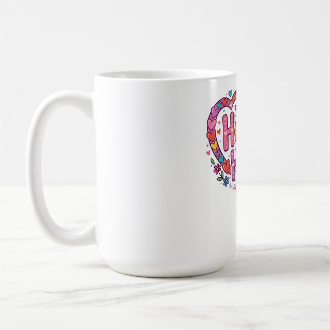 Caneca De Café Abraços Calorosos (Esquerda)
