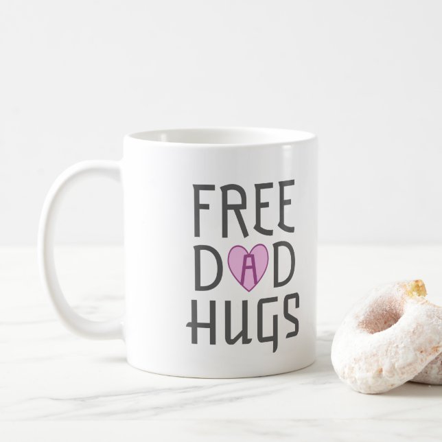Caneca De Café Abraços de Pai livre (Com Donut)