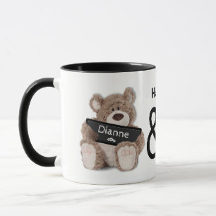 Caneca de Café Abraços de Urso de Pelúcia