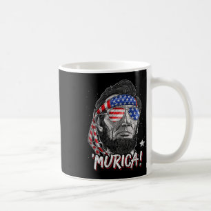 Caneca De Café Abraham Lincoln 4 De Julho Murica Men Women Americ