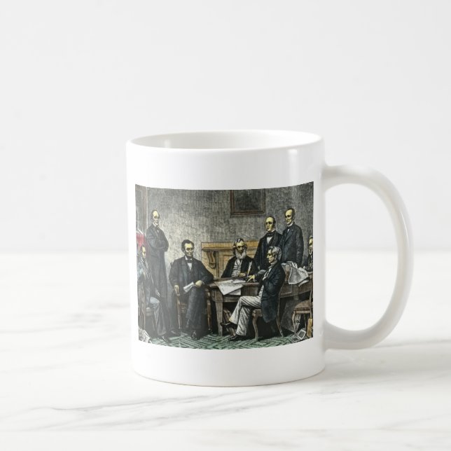 Caneca De Café Abraham Lincoln e seu armário (Direita)