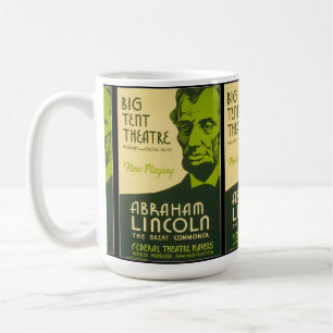 Caneca De Café Abraham Lincoln O Grande Homem Comum