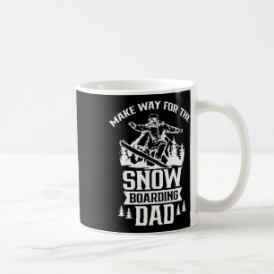 Caneca De Café Abram Caminho Para O Pai Snowboard Snowbo