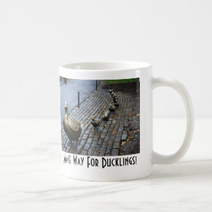 Caneca De Café Abram Caminho Para Os Ducklings!