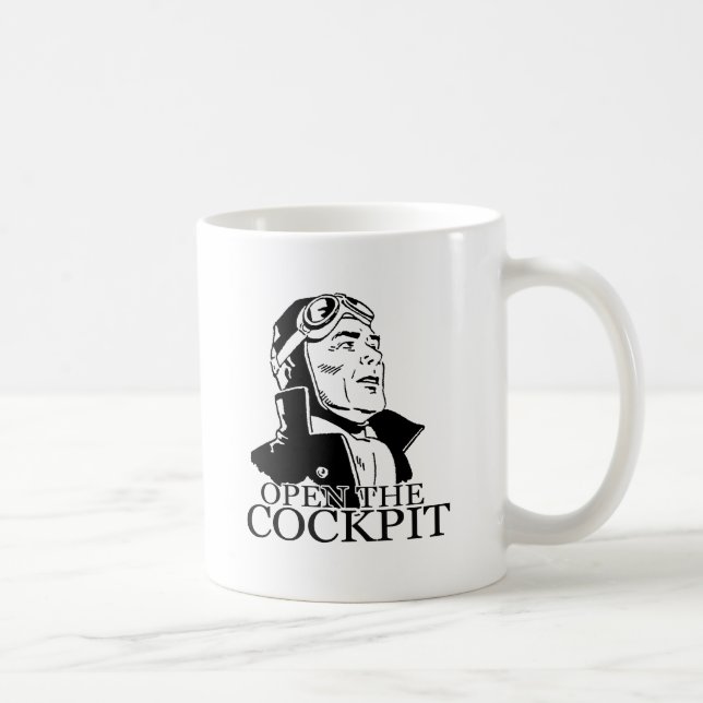 Caneca De Café Abrir a cabine de pilotagem (Direita)