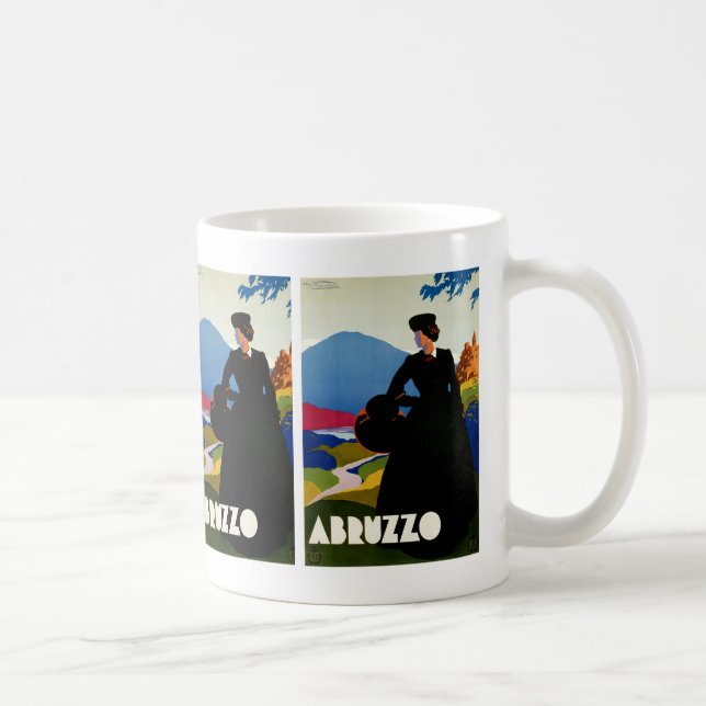Caneca De Café Abruzzo (Direita)