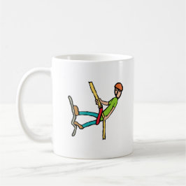 Caneca De Café Abseiling